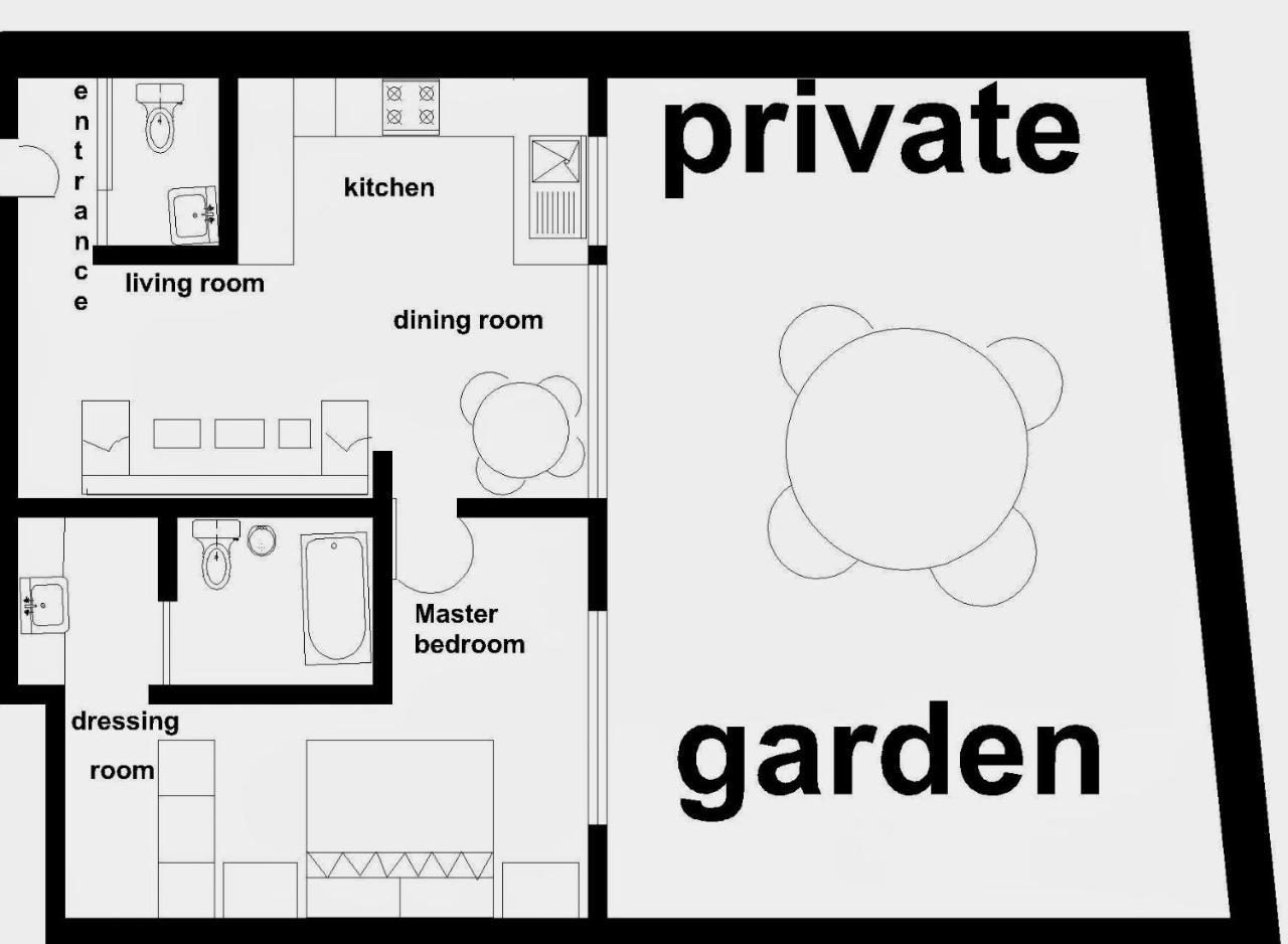 Апартаменты En Recoleta Y Con Jardin Буэнос-Айрес Экстерьер фото